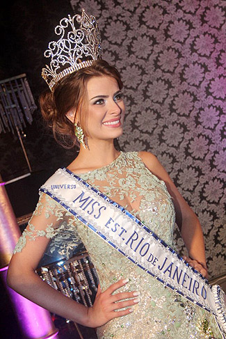 Rayanne Morais, noiva de Latino, é a nova Miss Rio de Janeiro