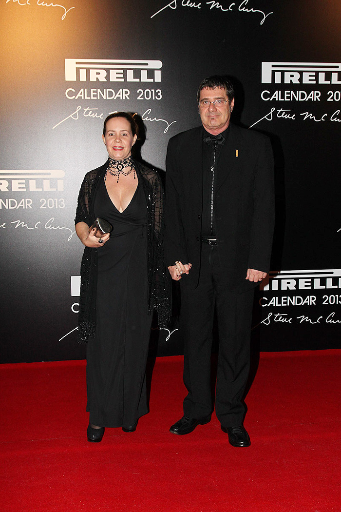 Debora Duboc e o marido cineasta Toni Ventura