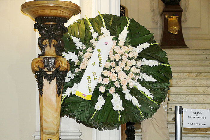 Velório Emílio Santiago - Veja as Fotos
