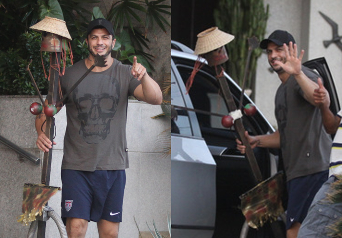 Kleber Bambam leva sua ‘Maria Eugênia’ para passear