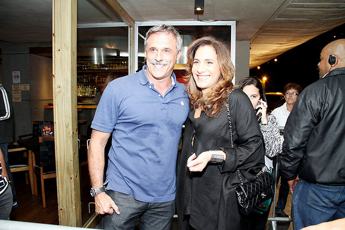 Oscar Magrini e Totia Meirelles