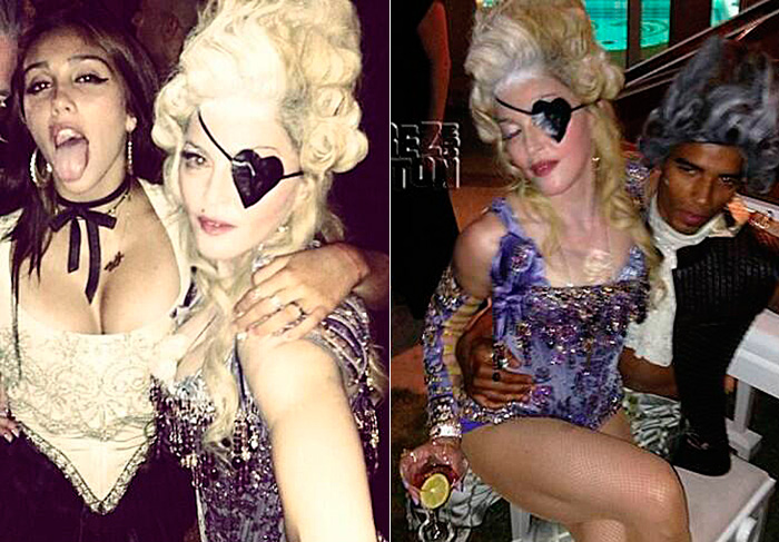 Madonna festeja seus 55 anos vestida de Maria Antonieta