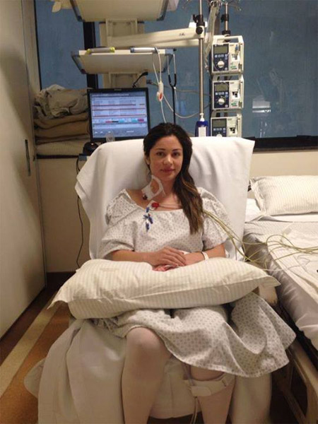Padrasto de Maria Melilo diz que sucesso da cirurgia foi um milagre