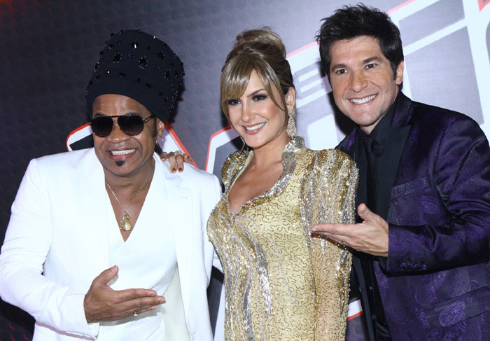 Brown, Claudinha e Daniel