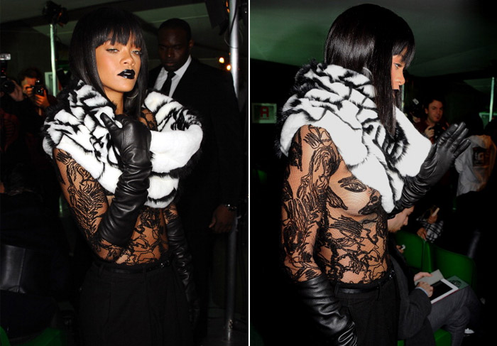 Rihanna prestigia desfile da Dior em Paris