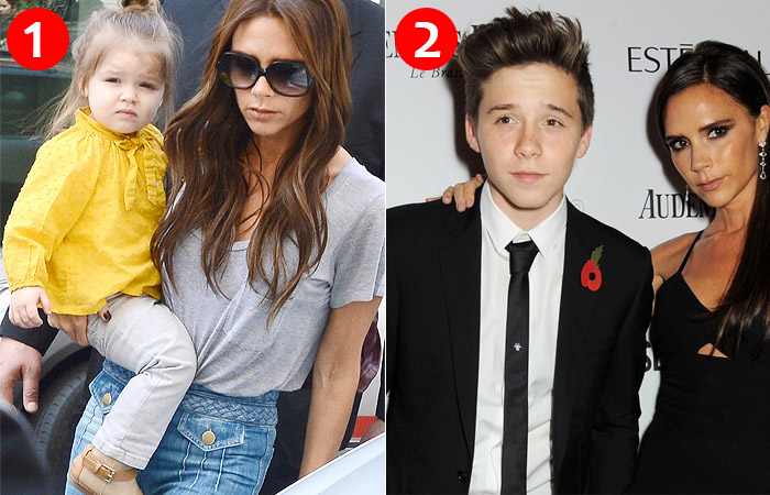 Filha de David Beckham e Victoria é eleita a criança mais fashion