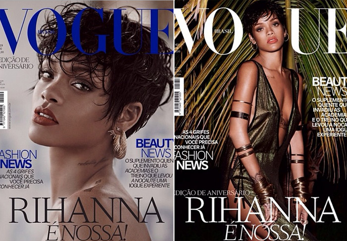 Rihanna é a capa da Vogue Brasil de maio