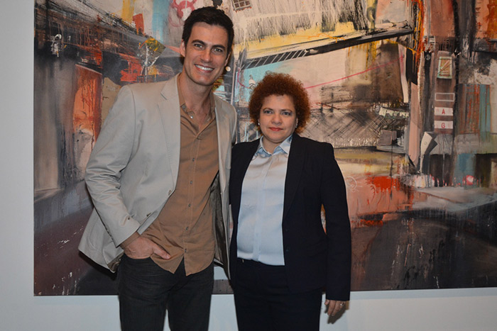 Carlos Casagrande e Roberta Britto