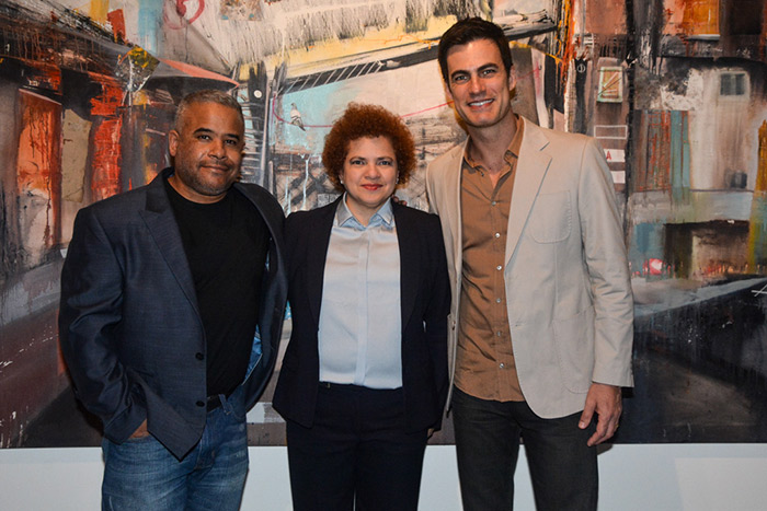 Marcus Jansen, Roberta Britto e Carlos Casagrande