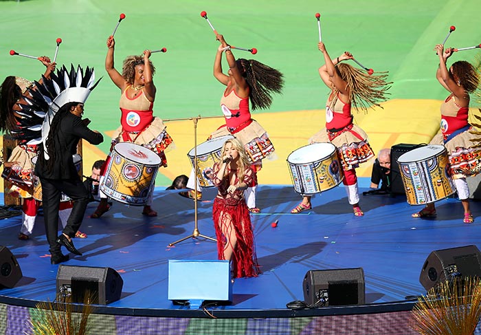 Shakira e Carlinhos Brown