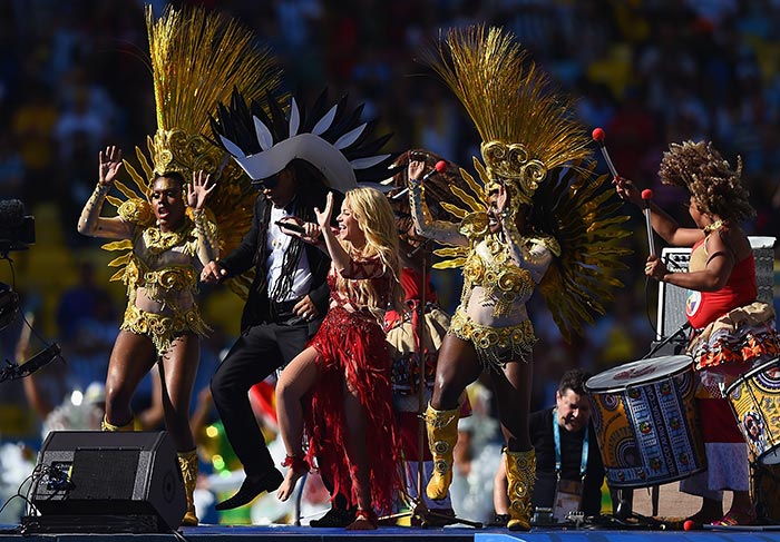 Shakira e Carlinhos Brown