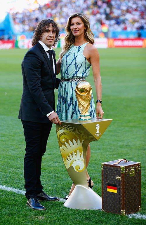 Gisele Bundchen e  Carles Puyol