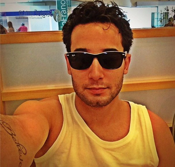 Em clínica médica, Rafael Almeida brinca: ‘Quem sabe um dia fico fitness’