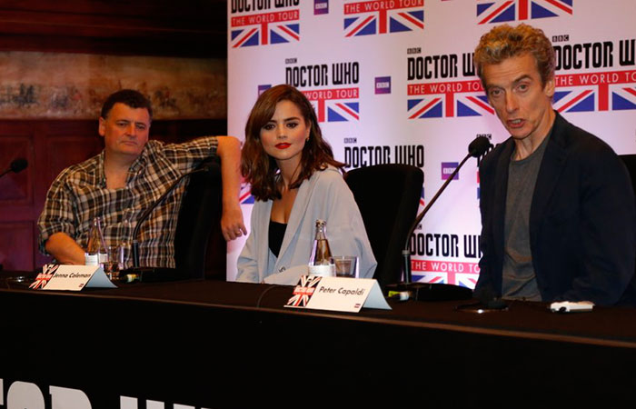 Astros de Doctor Who participam de coletiva no Rio