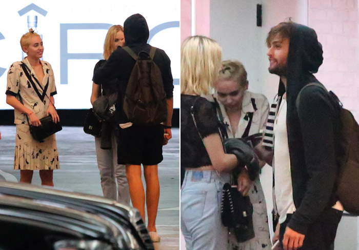 Miley Cyrus tem encontro romântico com Douglas Booth
