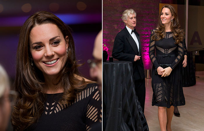 Kate Middleton usa vestido de mais de R$ 2 mil em evento