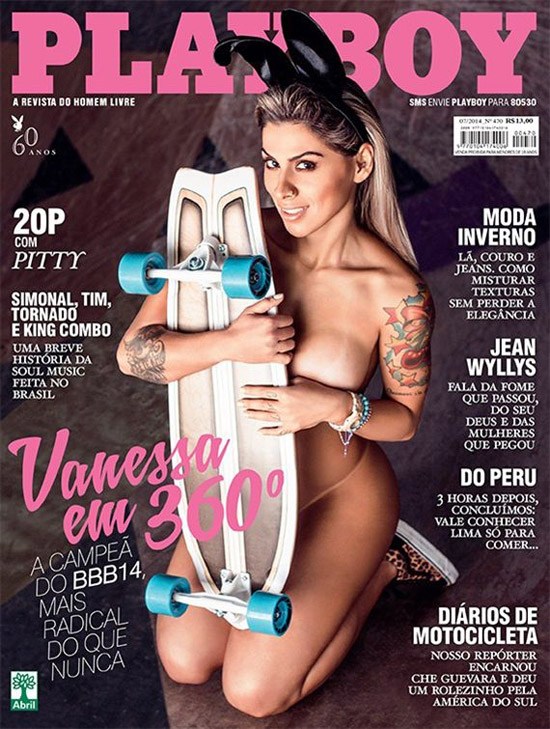 Playboy de Vanessa Mesquita é a menos vendida da história da revista