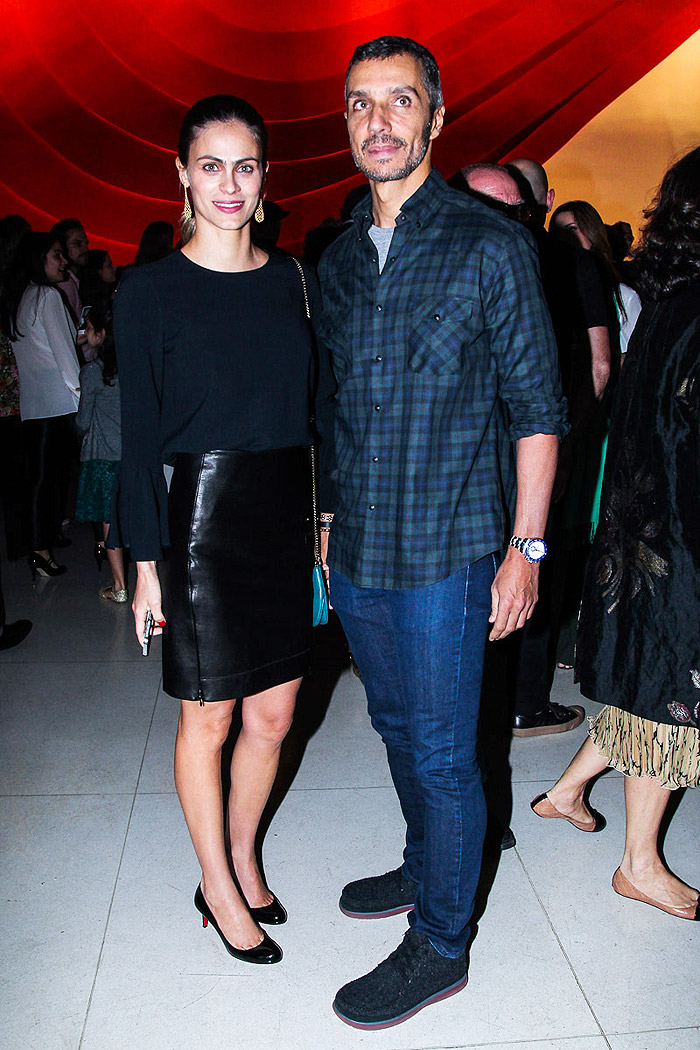 João Paulo Diniz com a esposa Ana