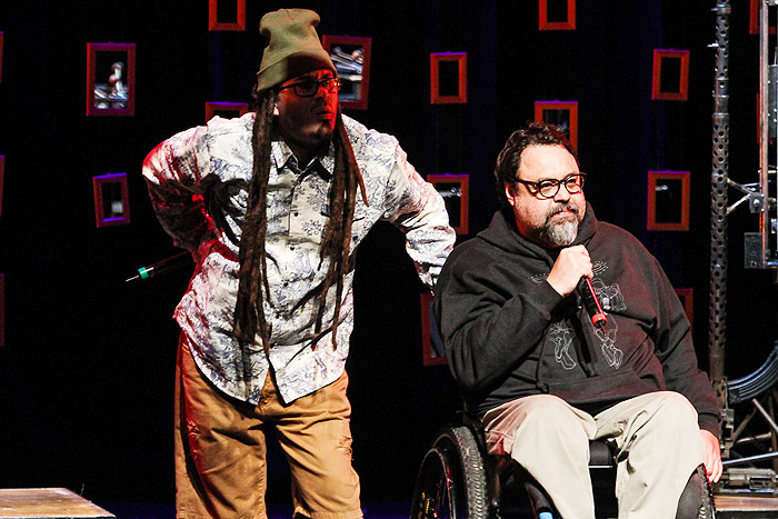 Marcelo Yuka canta na Premiação Trip Transformadores, em São Paulo