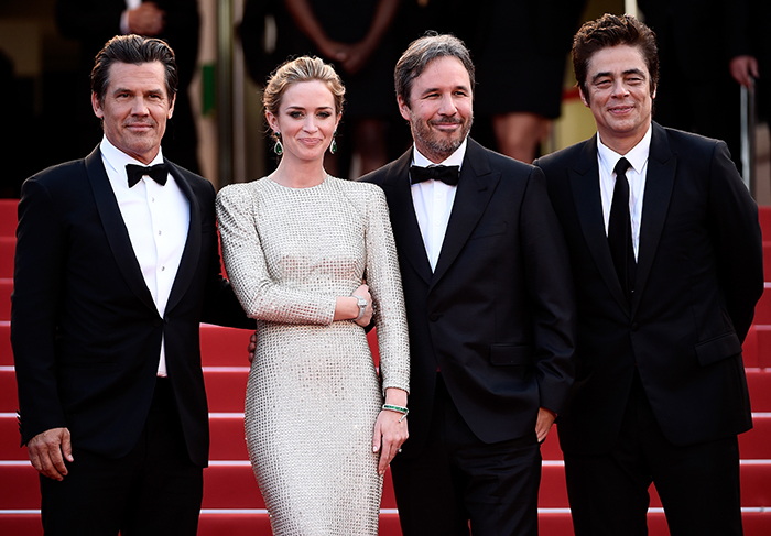 Josh Brolin, Emily Blunt, Denis Villeneuve and Benicio del Toro
