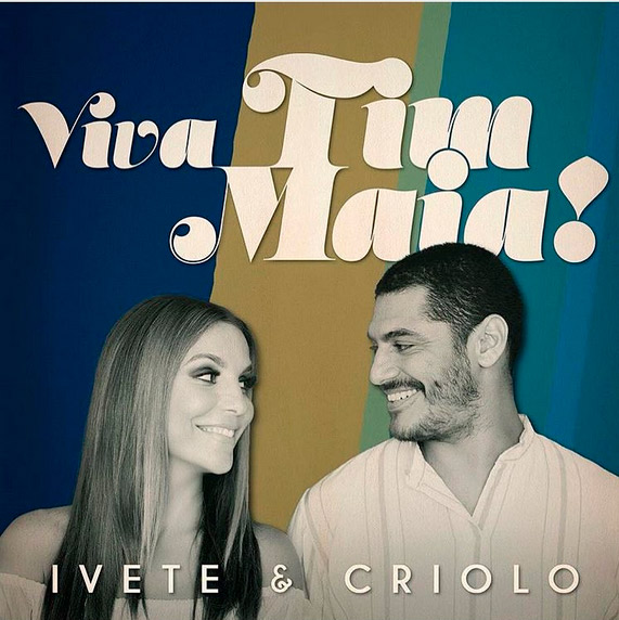 Ivete Sangalo mostra capa de CD com Criolo