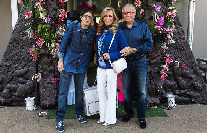 Fernando Jr., Helô Pinheiro e o marido Fernando