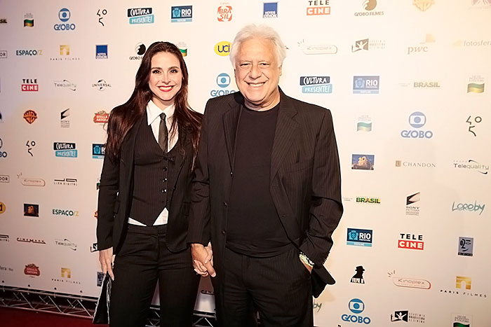 Antônio Fagundes e Alexandra Martins