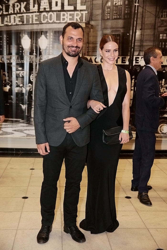 Leandra Leal e o marido Alexandre Youssef
