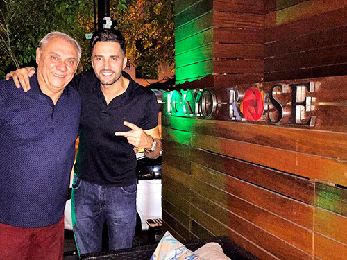  Latino recebe Marcelo Rezende em seu restaurante