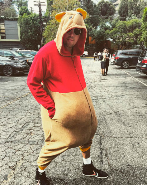 Channing Tatum se fantasia de Ursinho Pooh