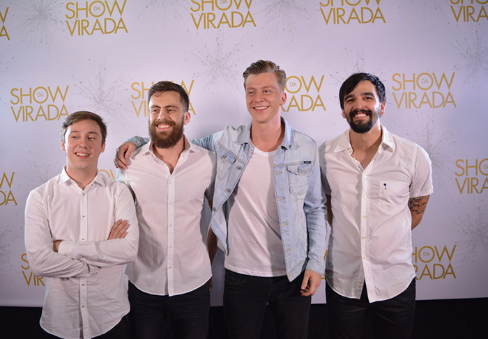 A gravação do Show da Virada 2015 aconteceu na noite de quarta-feira (26)