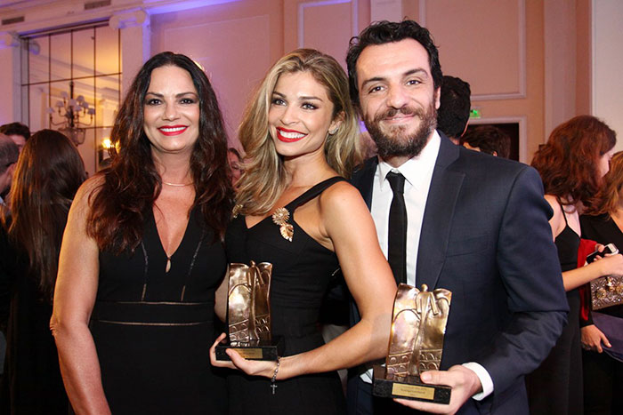 Luiza Brunet, Grazi Massafera e Rodrigo Lombardi