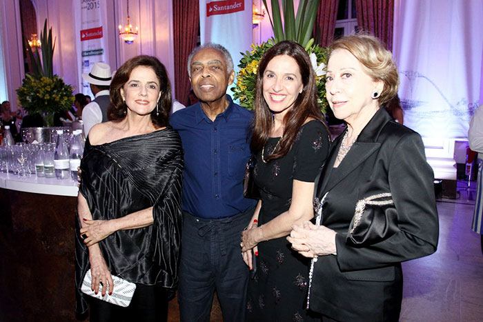 Marieta Severo, Gilberto Gil, Flora Gil e Fernanda Montenegro