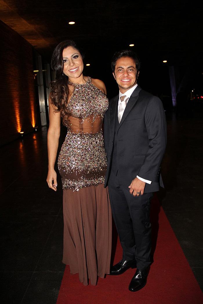 Thammy Miranda, com sua namorada, Andressa Ferreira