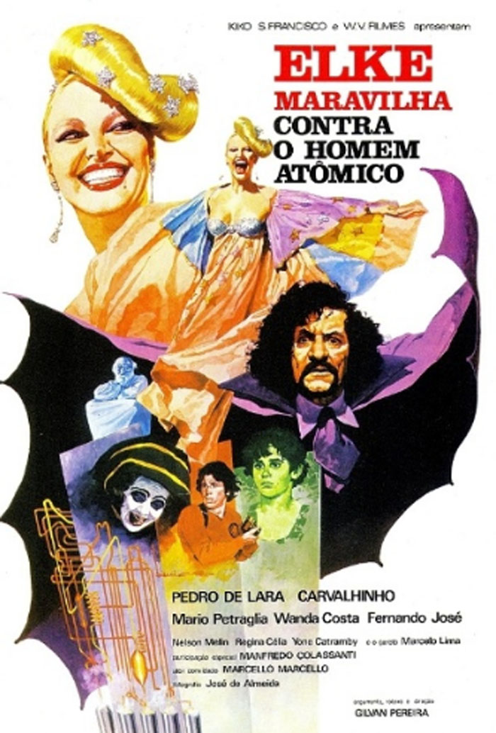 Cartaz do filme Elke Maravilha contra o Homem Atômico, em 1978