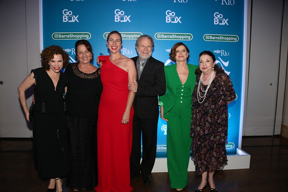 Atores participam do Prêmio Cariocas do Ano