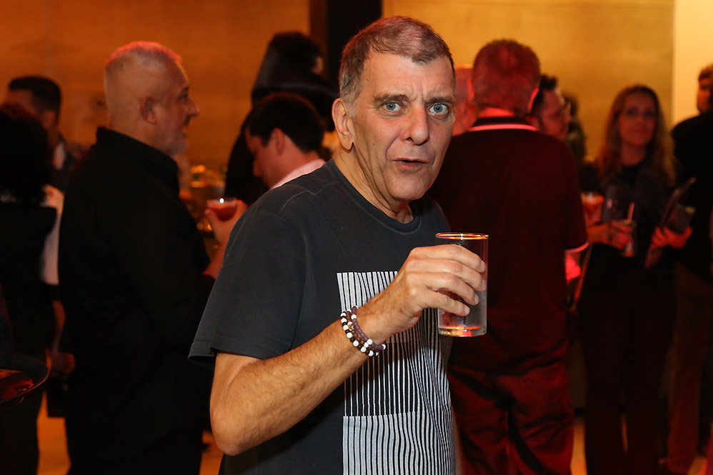 Famosos na sessão para convidados do espetáculo Vamp, no Rio