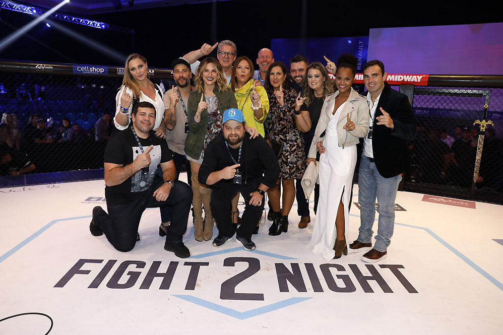 Bruno Gagliasso e famosos conferem o Fight 2 Night