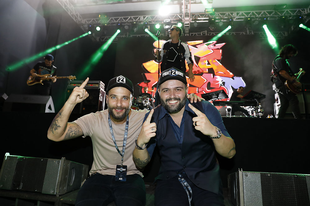 Bruno Gagliasso e famosos conferem o Fight 2 Night