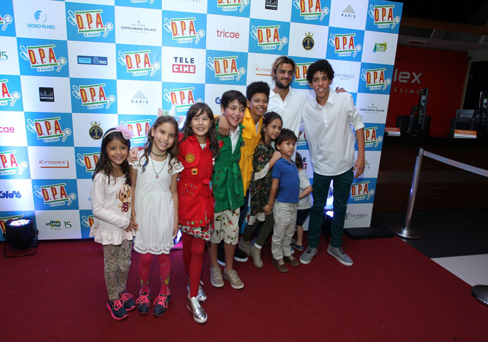 Felipe Simas foi um dos convidados VIPs do evento