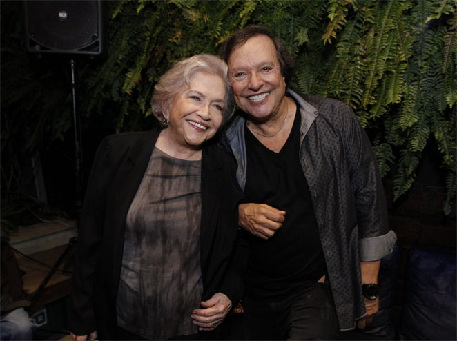 Nathália Timberg e Wolf Maia