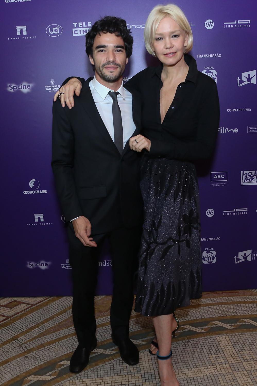 Caio Blat e Júlia Lemmertz