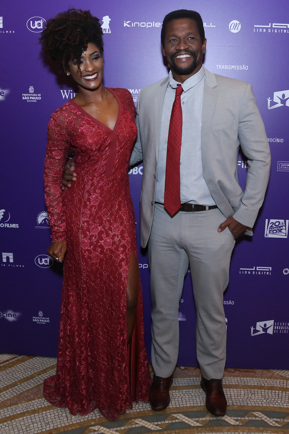 Érika Januza e Val Perré