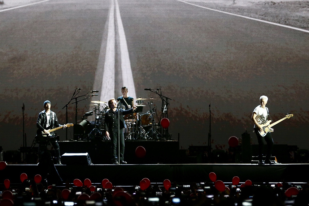 Banda irlandesa fez show em São Paulo na última quinta-feira (19)