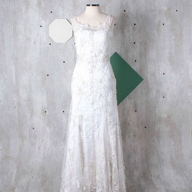Fiorella Mattheis coloca à venda vestido de noiva 