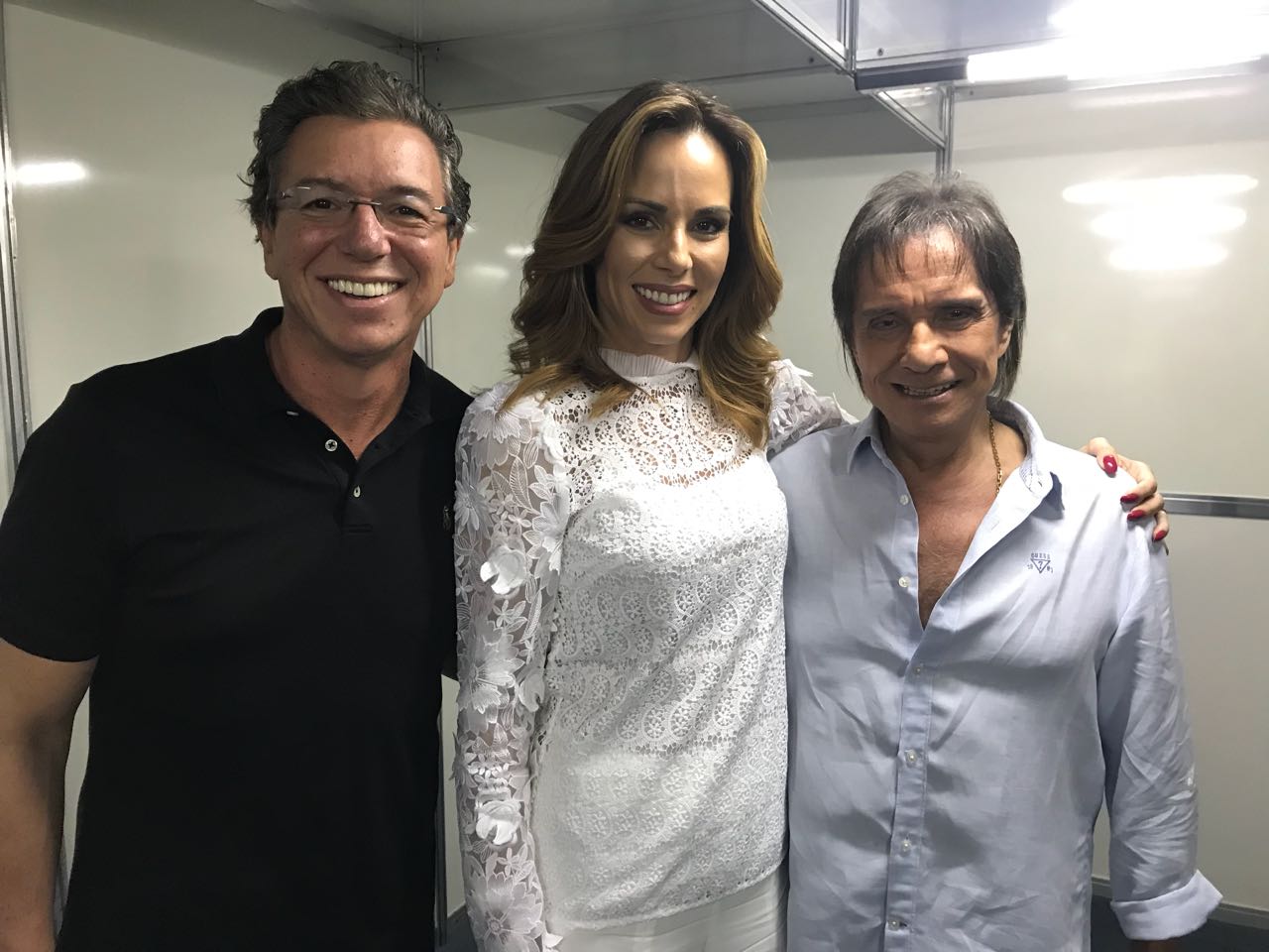 Famosos prestigiam show de Roberto Carlos no Rio
