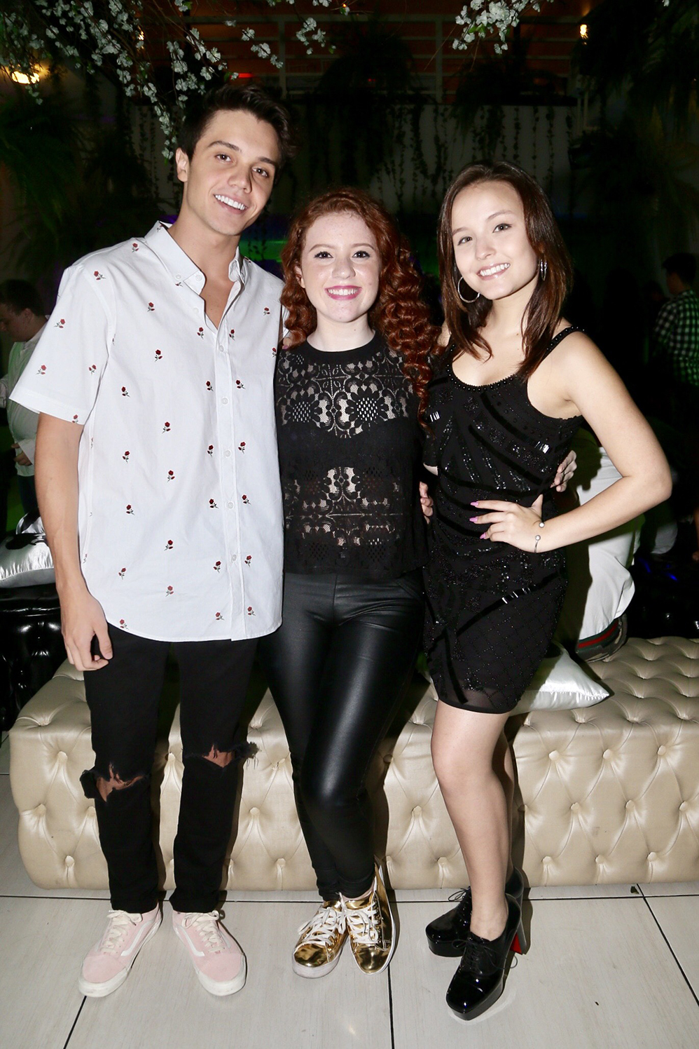 Famosos na festa de Gabriel Santana