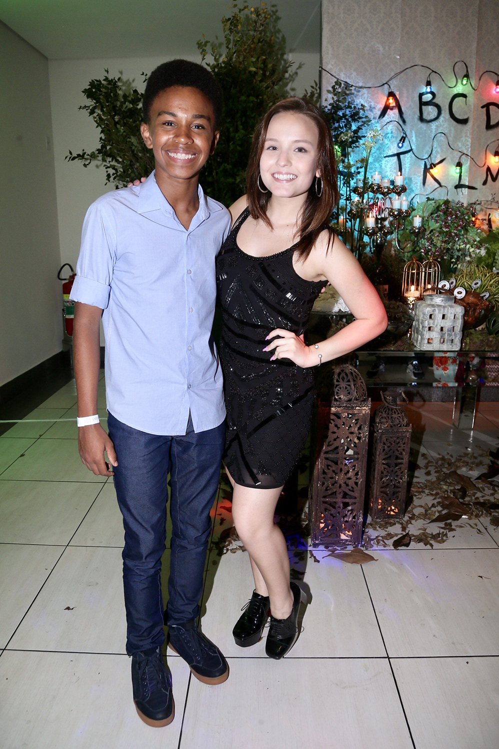 Famosos na festa de Gabriel Santana