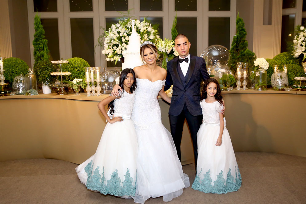 Confira cenas do casamento de Lexa e MC Guimê