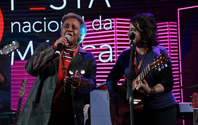 Sandra de Sá encerrou a 14ª edição da Festa da Música